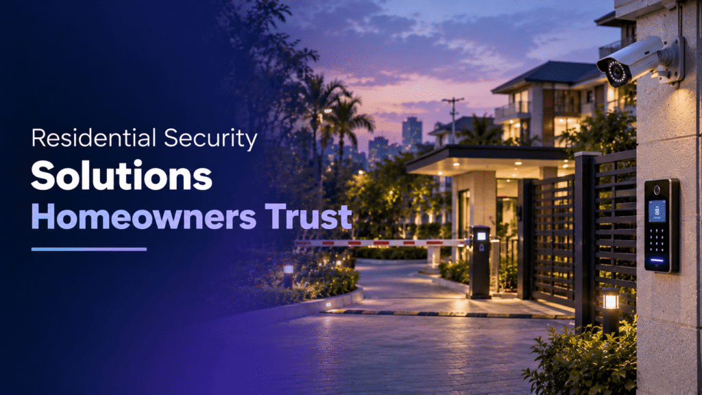 residential security solutions Singapore